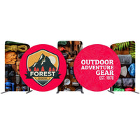 Load image into Gallery viewer, 20 ft. Kit J EZ Tube® Connect Double-Sided (Graphic Package) - Print Banners NYC
