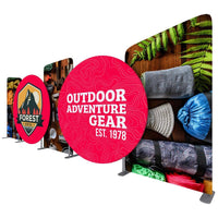 Load image into Gallery viewer, 20 ft. Kit J EZ Tube® Connect Single-Sided (Graphic Package) - Print Banners NYC
