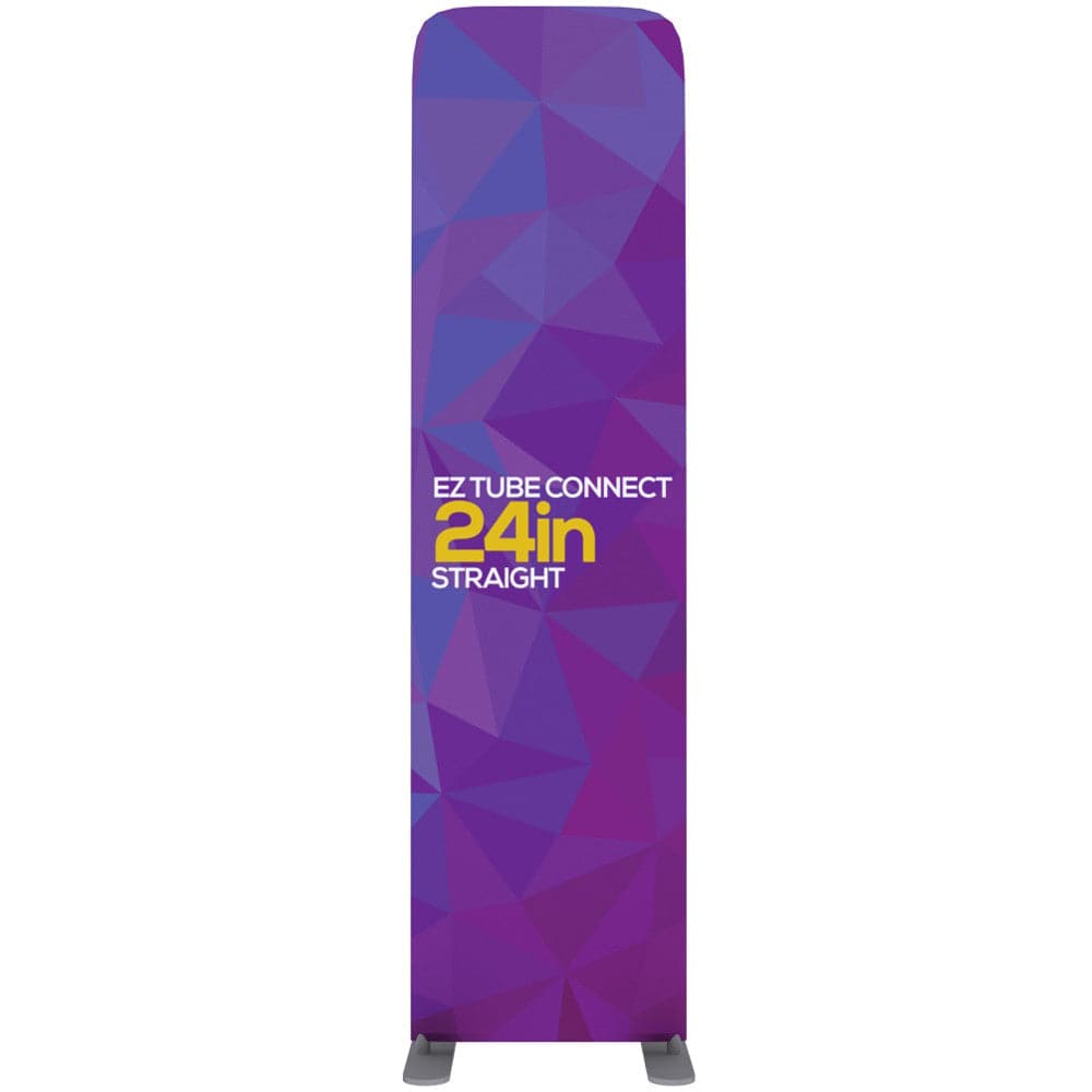 2 ft. EZ Tube® Connect Straight Top Single-Sided (Graphic Package) - PrintBanners