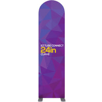Load image into Gallery viewer, 2 ft. EZ Tube® Connect Curved Top Single-Sided (Graphic Package) - Print Banners NYC
