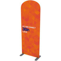 Load image into Gallery viewer, 3 ft. EZ Tube® Connect Curved Top Double-Sided (Graphic Package) - Print Banners NYC
