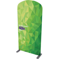 Single Package Graphics 4 ft. EZ Tube® Connect Curved Top Single-Sided (Graphic Package), Trade ...