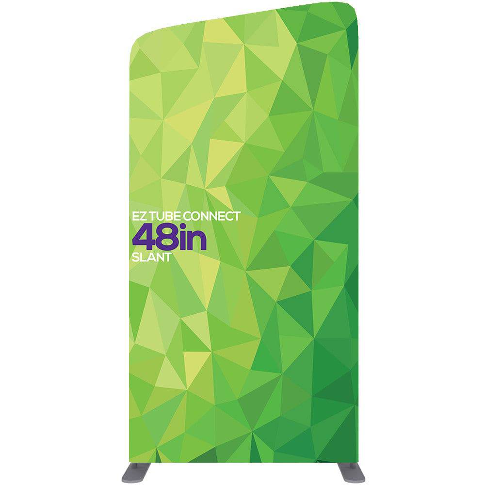 4 ft. EZ Tube® Connect Slanted Top Single-Sided (Graphic Package) - Print Banners NYC