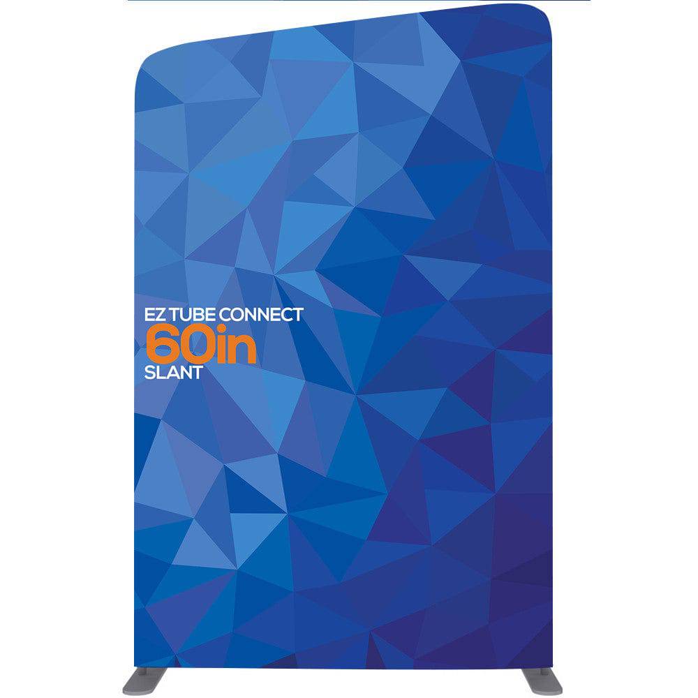5 ft. EZ Tube® Connect Slanted Top Single-Sided (Graphic Package) - Print Banners NYC