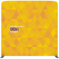 Load image into Gallery viewer, 8 ft. EZ Tube® Connect Straight Top Single-Sided (Graphic Package) - Print Banners NYC
