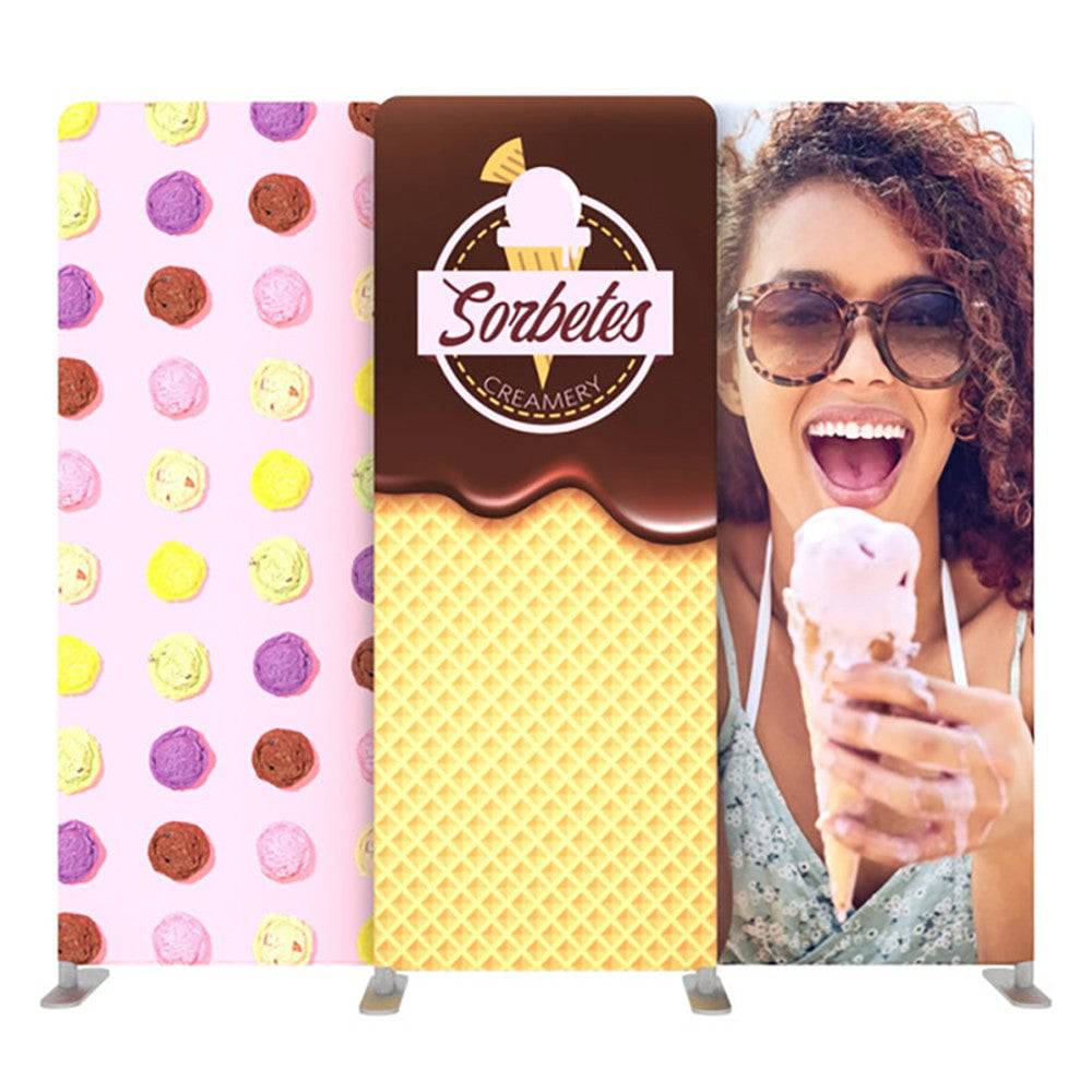 10 ft. Kit A EZ Tube Connect Backlit Single-Sided (Graphic Package) - PrintBanners