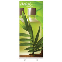 Load image into Gallery viewer, 31.5 x 80 in. Econoroll Retractable Banner Silver Stand (Graphic Package) - Print Banners NYC
