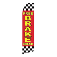 Load image into Gallery viewer, Free Brake Check Econo Stock Flag - Print Banners NYC
