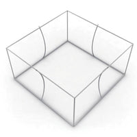 Load image into Gallery viewer, 5 ft.Hanging Banner Square Display - Print Banners NYC
