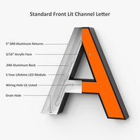 Load image into Gallery viewer, Standard Channel Letter - Print Banners NYC
