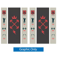 Load image into Gallery viewer, 20 x 15 ft. Lumiere Light Wall Configuration G No Lights Double-Sided (Graphic Only) - Print Banners NYC
