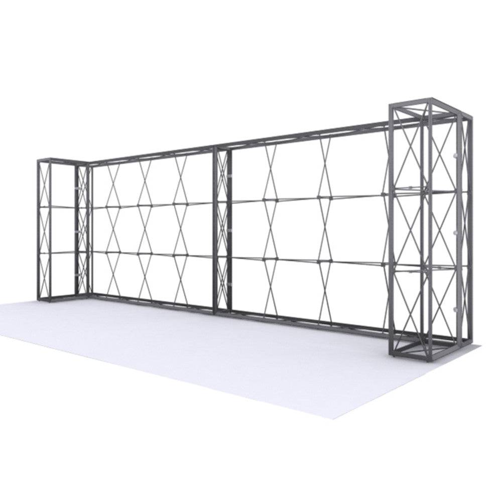 20 x 7.5ft. Lumiere Light Wall® Configuration H (Hardware Only) - Print Banners NYC
