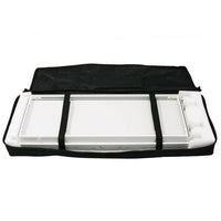 Load image into Gallery viewer, Lumiere Light Wall External Shelf with Hanging Rod (Hardware Only) - Print Banners NYC
