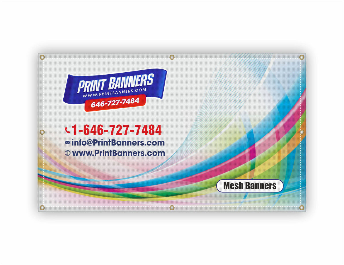Mesh Banners - Print Banners NYC