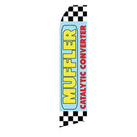 Load image into Gallery viewer, Muffler Catalytic Converter Econo Stock Flag - Print Banners NYC
