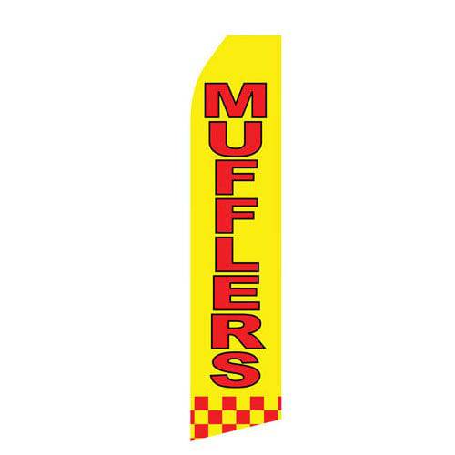 Mufflers Service Econo Stock Flag - Print Banners NYC