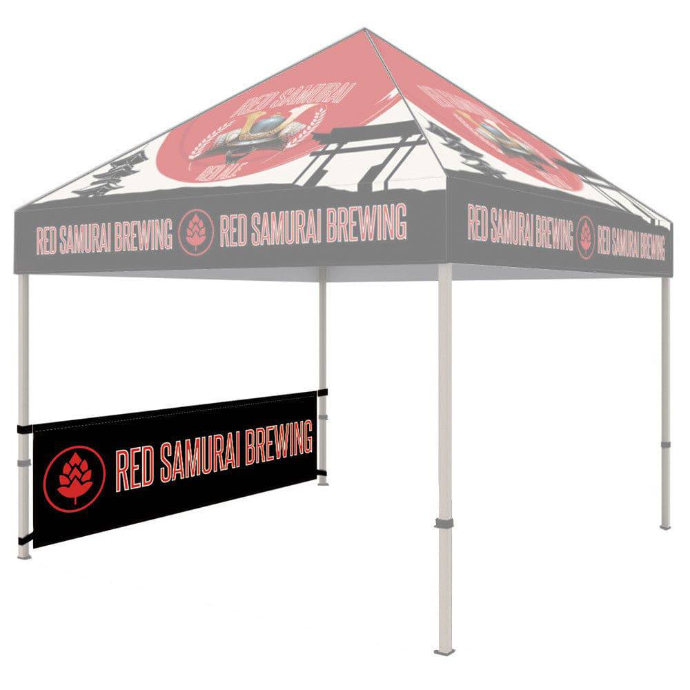 Half Wall for 10 ft. Steel Canopy Tent - Print Banners NYC