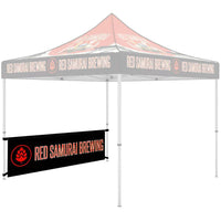 Load image into Gallery viewer, Half Wall for 10 ft. Steel Canopy Tent - Print Banners NYC
