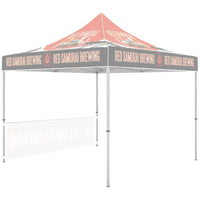 Load image into Gallery viewer, Half Wall for 10 ft. Steel Canopy Tent - Print Banners NYC
