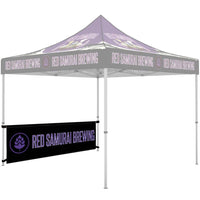 Load image into Gallery viewer, Half Wall for 10 ft. Aluminum Canopy Tent - Print Banners NYC
