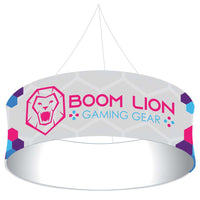 Load image into Gallery viewer, 10 ft. Circle Hanging Banner - Print Banners NYC
