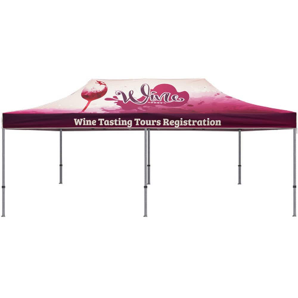 20 ft. Aluminum Canopy Tent - Print Banners NYC