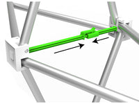 Load image into Gallery viewer, 8ft Straight Velcro Fabric Pop Up Display - Print Banners NYC
