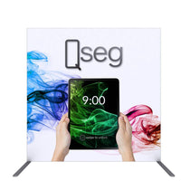 Load image into Gallery viewer, 3.3 x 3.3 ft. QSEG Quick Wall Display - Print Banners NYC
