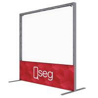 Load image into Gallery viewer, 3.3 x 3.3 ft. QSEG Quick Wall Display - Print Banners NYC
