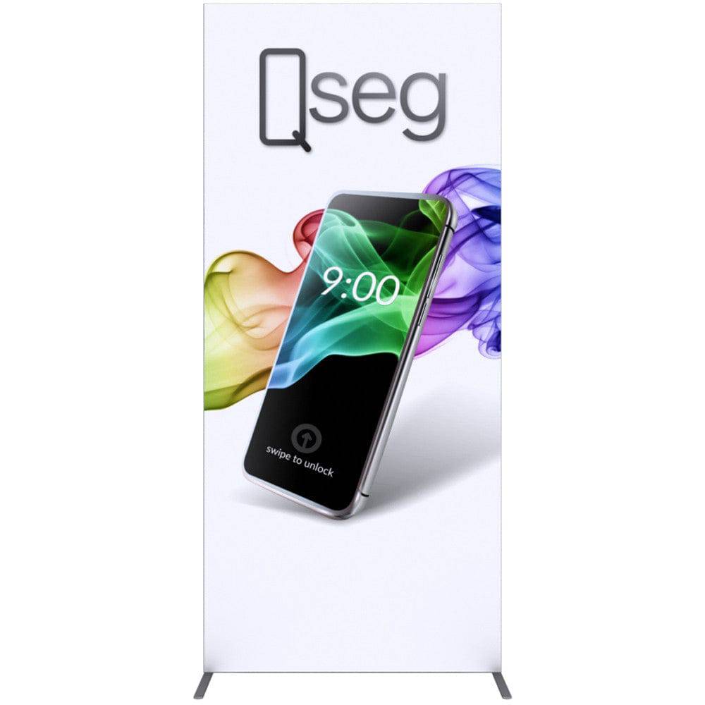 3.3 x 7.4 ft. QSEG Quick Wall Display - PrintBanners