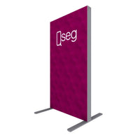 Load image into Gallery viewer, 1.3 x 2.4 ft. QSEG Quick Wall Display - Print Banners NYC
