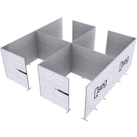 Load image into Gallery viewer, QSEG Office Partition - Print Banners NYC
