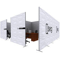 Load image into Gallery viewer, QSEG Office Partition - Print Banners NYC
