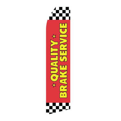 Quality Brake Service Econo Stock Flag - Print Banners NYC