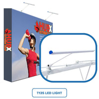 Load image into Gallery viewer, 10 x 7.5 ft. RPL Fabric Pop Up Display Straight With Endcaps (Graphic Package) - Print Banners NYC
