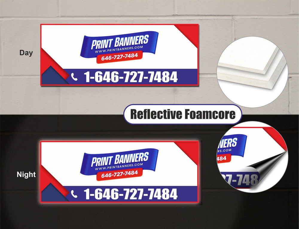 Reflective Foamcore - Print Banners NYC