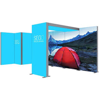 Load image into Gallery viewer, SEGO Modular Lightbox Display Configuration F Double-Sided (Graphic Package) - Print Banners NYC

