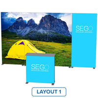 Load image into Gallery viewer, 10 x 10 ft. SEGO Configuration K (Graphic Package) - Print Banners NYC
