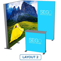 Load image into Gallery viewer, 10 x 10 ft. SEGO Configuration K (Graphic Package) - Print Banners NYC
