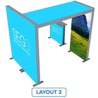 Load image into Gallery viewer, 10 x 10 ft. SEGO Configuration K (Graphic Package) - Print Banners NYC
