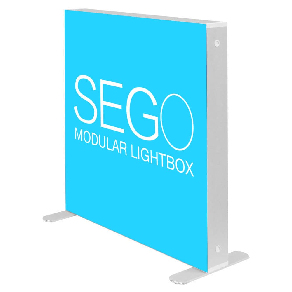 3.3 x 3.3ft. SEGO Modular Lightbox Display Double-Sided (Graphic Package) - Print Banners NYC
