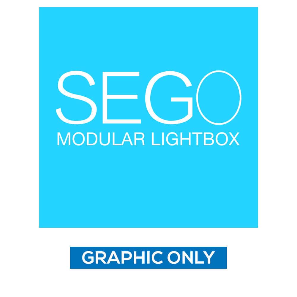 3.3 x 3.3ft SEGO Modular Lightbox Display Single-Sided (Graphic Only) - Print Banners NYC