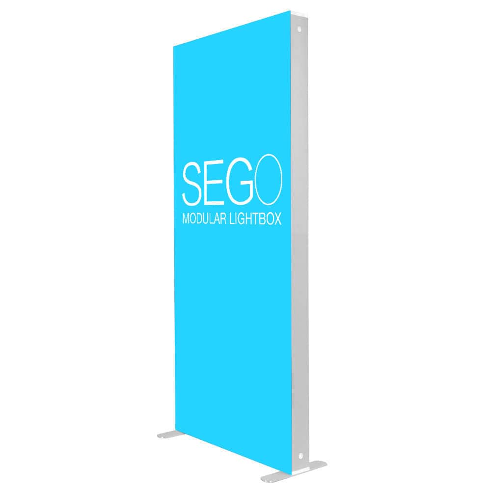 3.3 x 7.4ft. SEGO Modular Lightbox Display Double-Sided (Graphic Package) - PrintBanners