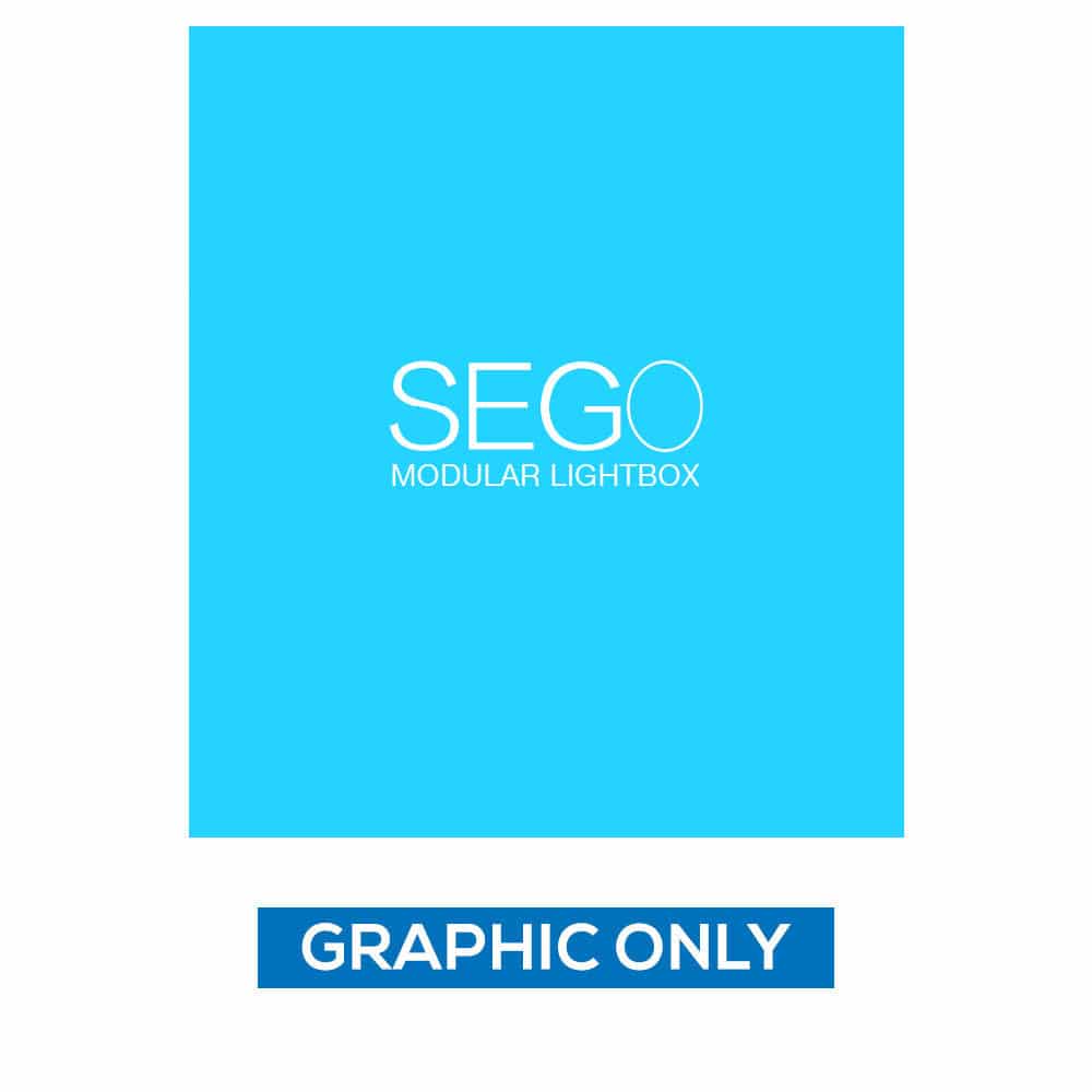6.5x7.4 ft. SEGO Modular Lightbox Display Single-Sided (Graphic Only) - Print Banners NYC