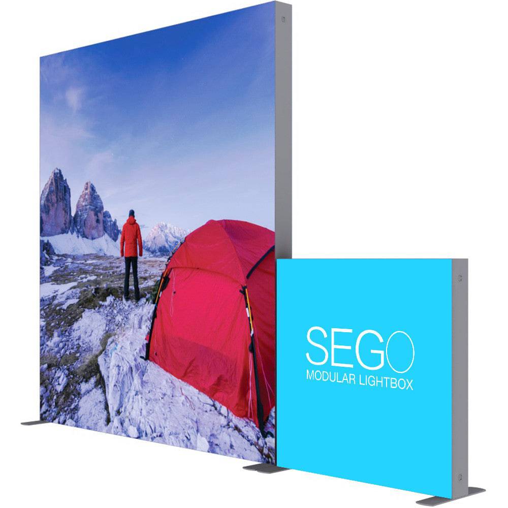 SEGO Modular Lightbox Display Configuration D Double-Sided (Graphic Package) - Print Banners NYC