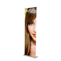 Load image into Gallery viewer, 24 in. SilverStep Retractable Banner Stand - Print Banners NYC
