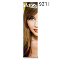 Load image into Gallery viewer, 24 in. SilverStep Retractable Banner Stand - Print Banners NYC
