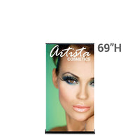 Load image into Gallery viewer, 36 in. SilverStep Retractable Banner Stand - Print Banners NYC
