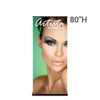 Load image into Gallery viewer, 36 in. SilverStep Retractable Banner Stand - Print Banners NYC
