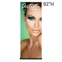 Load image into Gallery viewer, 36 in. SilverStep Retractable Banner Stand - Print Banners NYC
